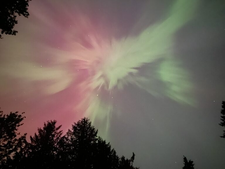 Northern Lights at Mt. Baker