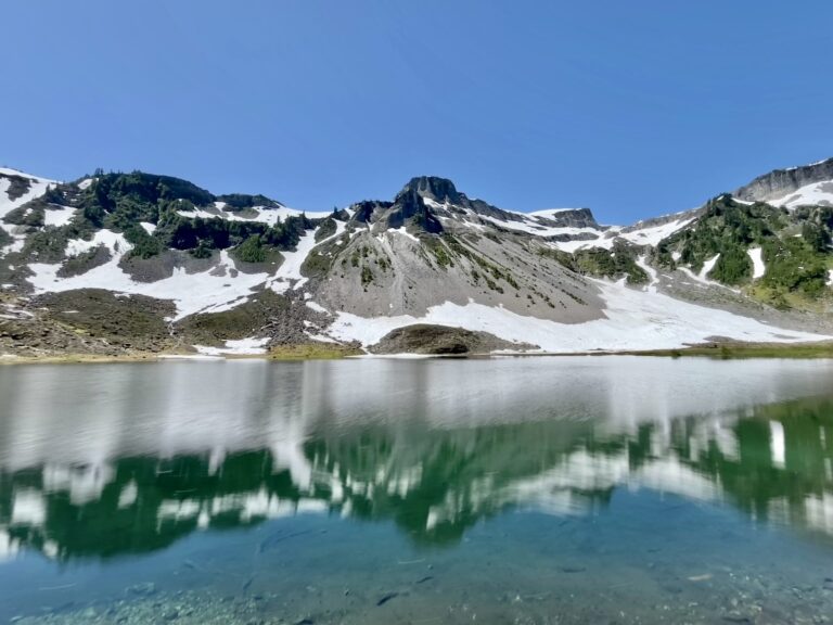 Hiking near Mt. Baker