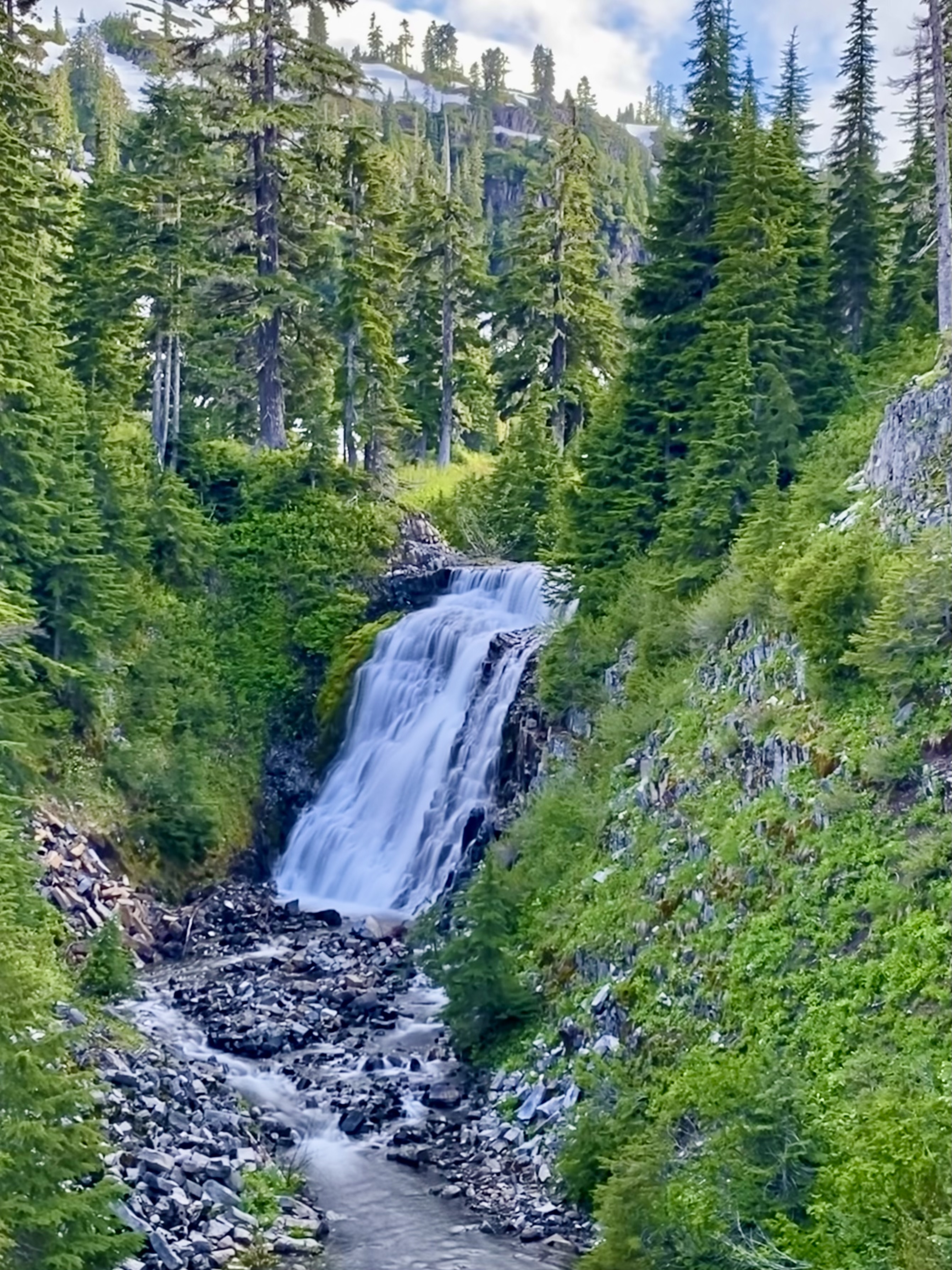 Waterfall Near Mt. Baker Ski Area/ Artist Point